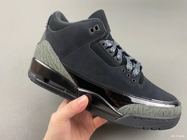 Air Black Jordan Cat CK9246-168 Retro 3 0708